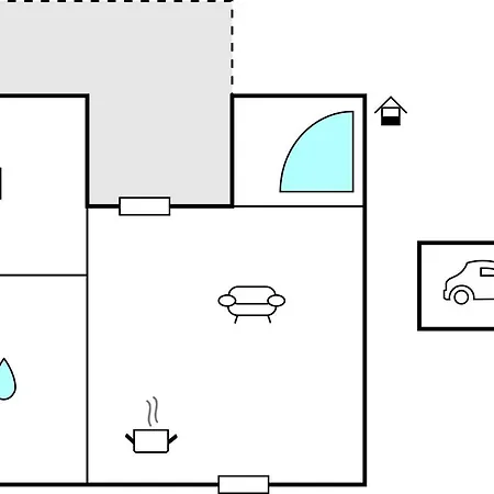 Holiday home 1 Bedroom Awesome In *